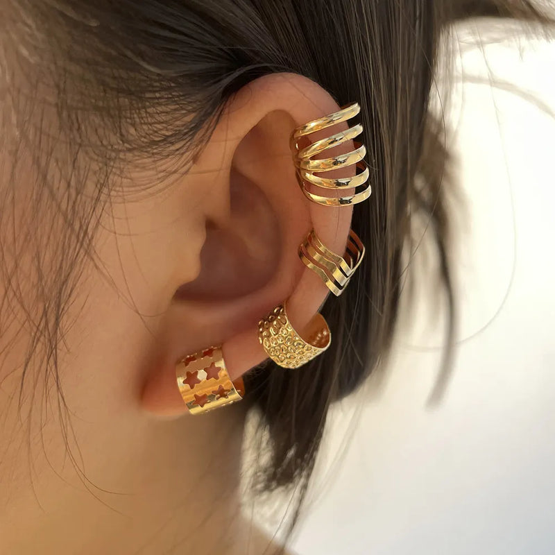 brinco, ear cuff, brinco de pressão, brincos femininos, brinco prata, brinco ear cuff, prata brinco, brinco earcuff, brincos, bijuterias, loja de bijuterias, bijouteria, brinco dourado,