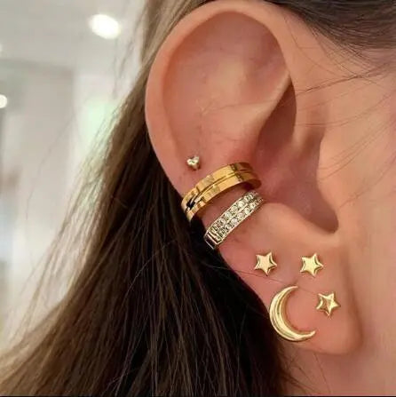 brinco, ear cuff, brinco de pressão, brincos femininos, brinco prata, brinco ear cuff, prata brinco, brinco earcuff, brincos, bijuterias, loja de bijuterias, bijouteria, brinco dourado,